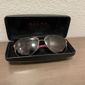 Ralph Lauren sunglasses with case.